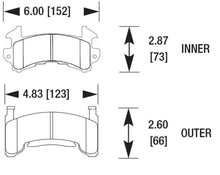 Load image into Gallery viewer, Hawk Brake Pads - D154 / GM Metric Calipers