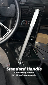 SN95 Mustang FULL Handbrake Kit - Dual Calipers - Wilwood D154 Brakes (1994-2004 Ford Mustang)