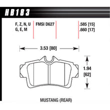 Load image into Gallery viewer, Hawk HPS Brake Pads - Rear (94-04 Mustang Cobra)