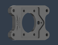 Dual Caliper Bracket Set - Base / GT Brakes (05-14 Mustang)