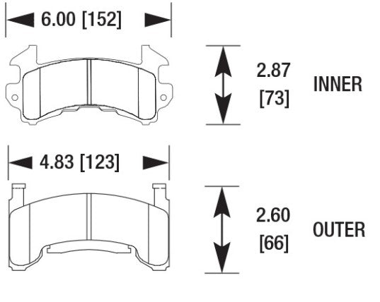 D154 Rear Dual Caliper Bracket - D154 / D154 Calipers (1994-2004 Ford Musta ...