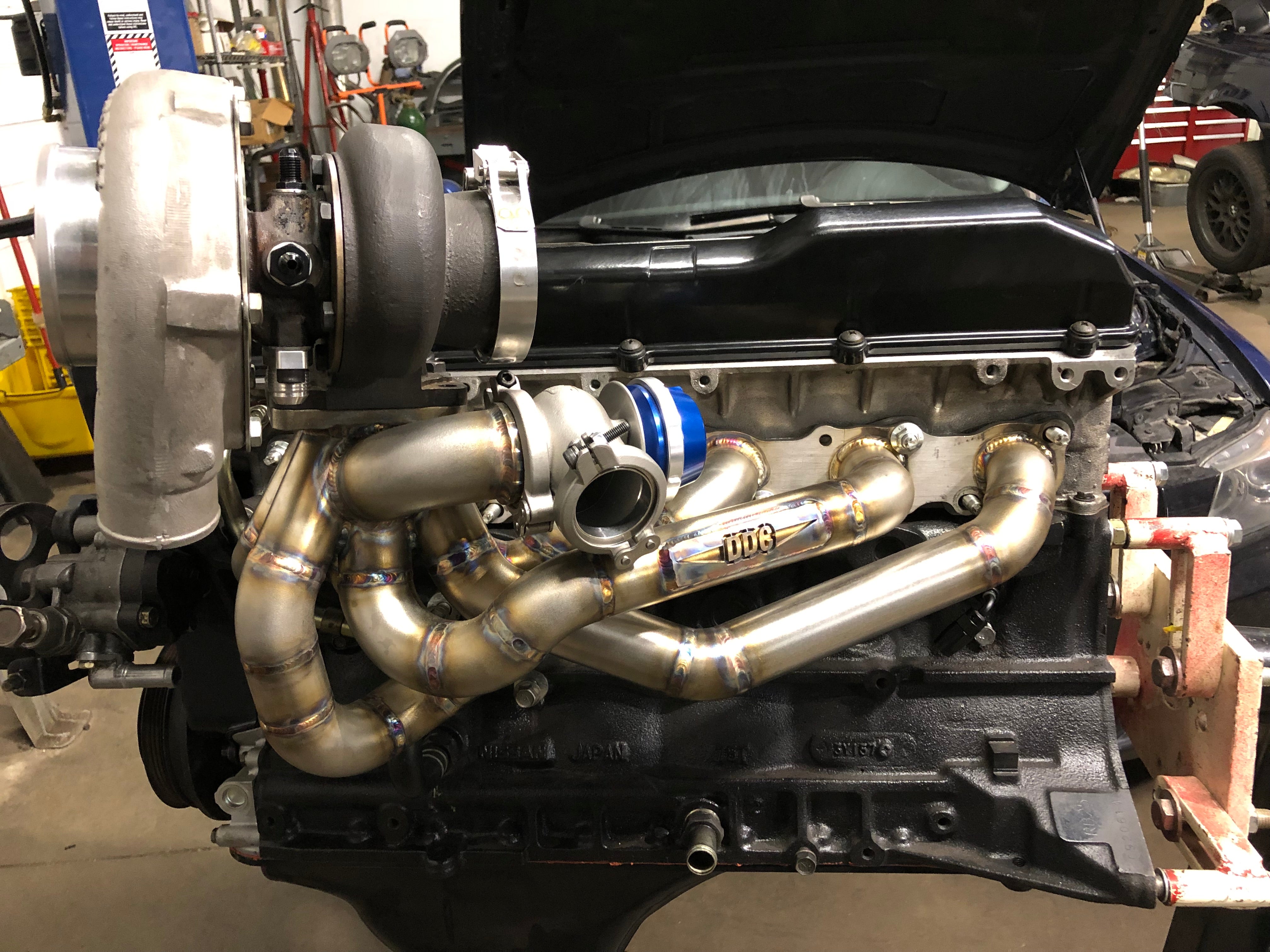 RB2x Forward Mounted Turbo Manifold – Detroit Drifting Co