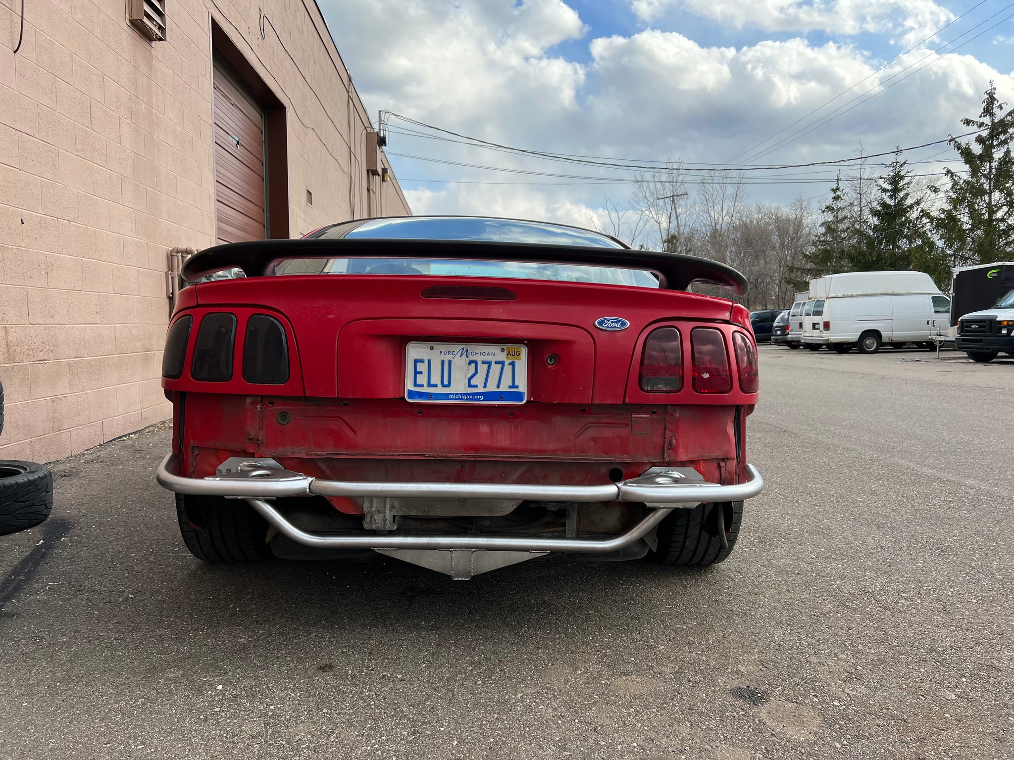 Modular Rear Bash Bar - SN95 / New Edge Ford Mustang (1994-2004 ...