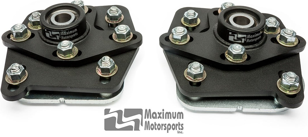 Maximum Motorsports Caster/Camber Plates - Feal 441 coilover option for Foxbody/SN95/New Edge